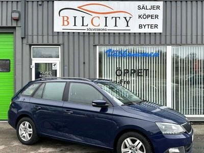 Begagnad Skoda Fabia Style 90 HK (66 kW) 2016 Blå Kombi