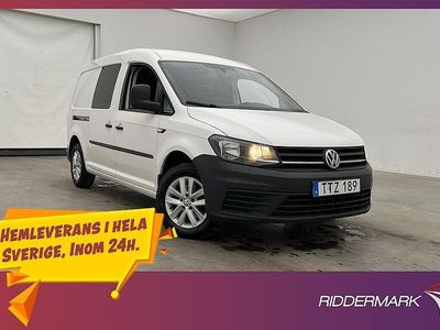 Vit Begagnad 2016 VW Caddy Maxi Minibuss | 99 800 kr (Dyr)