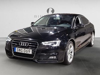 Svart Begagnad 2015 Audi A5 Sportback S-Line Halvkombi | 139 900 kr (Bra pris)