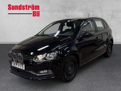 Svart Begagnad 2016 VW Polo Halvkombi | 119 900 kr (Marknadspris)
