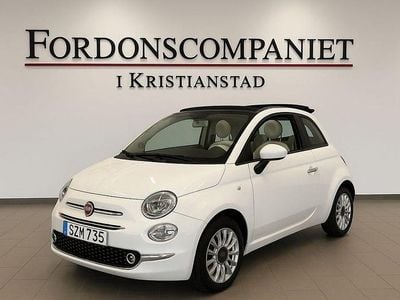 Begagnad Fiat 500C Lounge 69 HK (50 kW) 2015 Vit Cab
