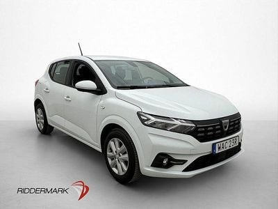 Begagnad Dacia Sandero Comfort 91 HK (66 kW) 2022 Vit Halvkombi