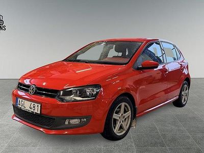 Röd Begagnad 2012 VW Polo Halvkombi | 59 800 kr (Marknadspris)