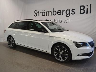 Begagnad Skoda Superb 192 HK (141 kW) 2016 Vit Kombi