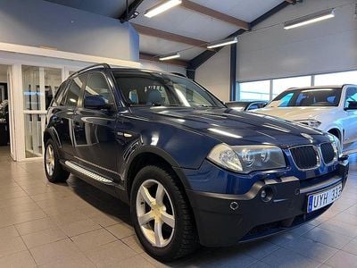 Begagnad BMW X3 231 HK (169 kW) 2004 Blå SUV