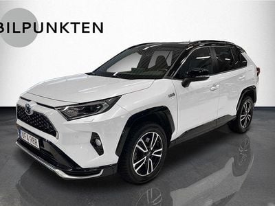 Vitmet/svart Begagnad 2020 Toyota RAV4 Hybrid Premium SUV | 384 900 kr (Marknadspris)