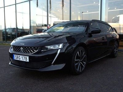 Svart Begagnad 2019 Peugeot 508 GT Kombi | 229 000 kr (Marknadspris)