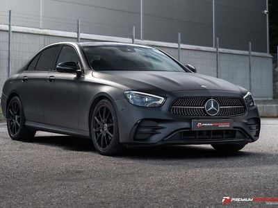 Svart Begagnad 2021 Mercedes E220 AMG Sedan | 399 800 kr (Dyr)