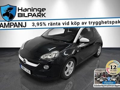 Svart Begagnad 2015 Opel Adam Halvkombi | 59 995 kr