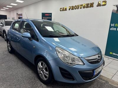 Blå Begagnad 2013 Opel Corsa Enjoy Halvkombi | 55 900 kr (Lite dyr)