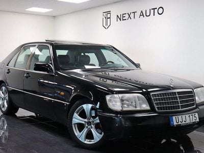 Svart Begagnad 1992 Mercedes S400 Sedan | 79 900 kr