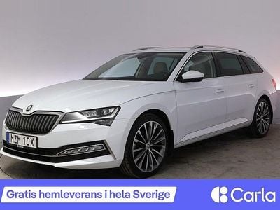 Vit Begagnad 2021 Skoda Superb LAURIN & KLEMENT Kombi | 310 900 kr (Lite dyr)