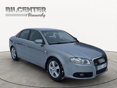 Grå Begagnad 2007 Audi A4 S-Line Sedan | 47 500 kr (Dyr)