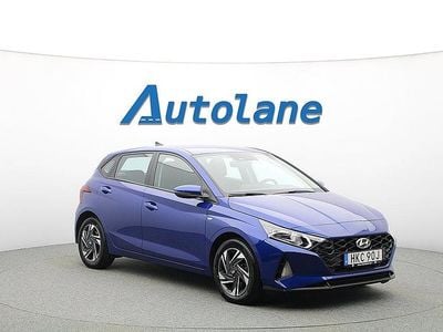 Begagnad Hyundai i20 101 HK (74 kW) 2021 Intense blue Halvkombi