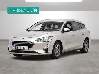 Grå Begagnad 2018 Ford Focus Titanium Kombi | 134 900 kr (Marknadspris)