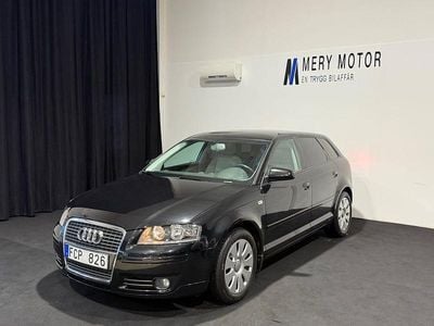 Svart Begagnad 2007 Audi A3 Sportback Ambiente Halvkombi | 59 800 kr (Marknadspris)