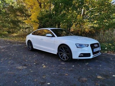 Begagnad Audi A5 Sportback 190 HK (139 kW) 2015 Ibis vit Halvkombi