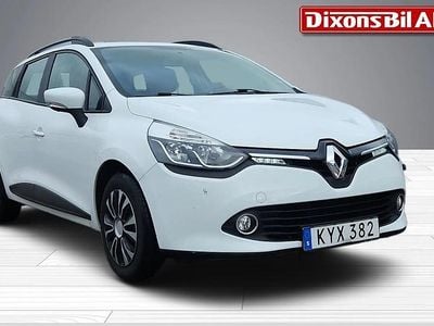 Begagnad Renault Clio GrandTour Expression 90 HK (66 kW) 2015 Vit Kombi