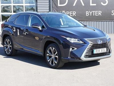 Begagnad Lexus RX450h Executive Line 313 HK (230 kW) 2017 Mörkblå (nightfall mica) SUV