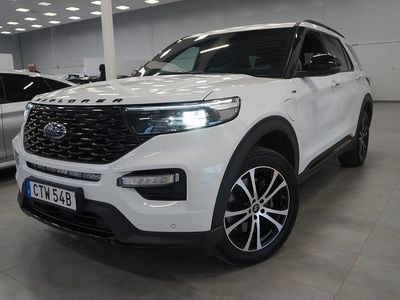 Vit Begagnad 2022 Ford Explorer ST-Line SUV | 509 900 kr (Lite dyr)