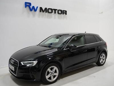 Svart Begagnad 2017 Audi A3 Sportback Proline Halvkombi | 144 800 kr (Marknadspris)