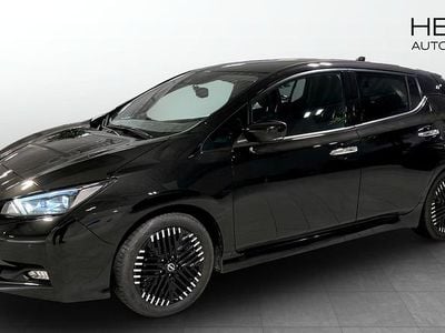 Svart Begagnad 2022 Nissan Leaf N-Connecta Halvkombi | 184 900 kr (Marknadspris)