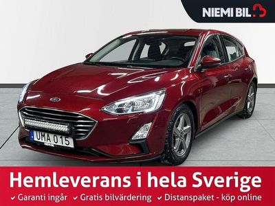 Begagnad Ford Focus Titanium 125 HK (91 kW) 2018 Röd