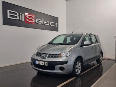 begagnad Nissan Note 1.6 Euro 4 Ny Bes 2006, Halvkombi