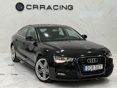 Begagnad Audi A5 Sportback S-Line 170 HK (125 kW) 2013 Svart Halvkombi