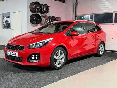 Röd Begagnad 2016 Kia Ceed Sportswagon GT-Line Kombi | 124 900 kr (Marknadspris)