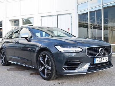 begagnad Volvo V90 T8 AWD R-Design Teknik Pro B&W Kamera Drag 2018, Kombi