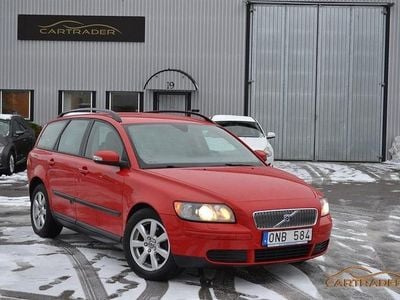 Röd Begagnad 2007 Volvo V50 Kombi | 29 900 kr (Marknadspris)