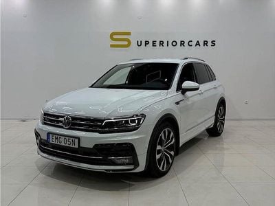 Vit Begagnad 2020 VW Tiguan R-line SUV | 344 900 kr (Marknadspris)
