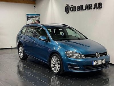 Begagnad VW Golf VII 105 HK (77 kW) 2014 Blå Kombi