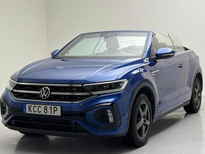 Blå Begagnad 2022 VW T-Roc R-line SUV | 234 000 kr (Bra pris)
