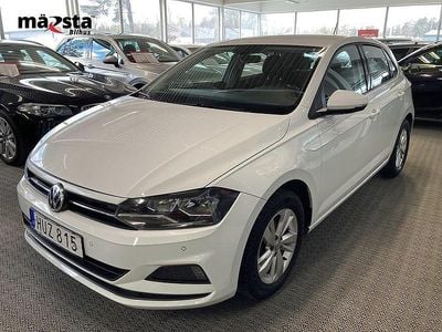 Vit Begagnad 2018 VW Polo Halvkombi | 94 900 kr (Lite dyr)