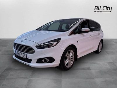 Begagnad Ford S-MAX Titanium 180 HK (132 kW) 2017 Vit Minibuss