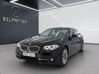 Begagnad BMW 520 191 HK (140 kW) 2015 Svart Sedan