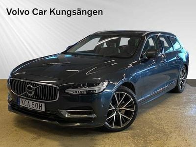 Begagnad Volvo V90 Inscription 397 HK (291 kW) 2020 Blå Kombi