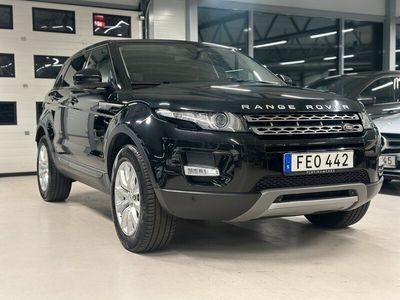 Begagnad Land Rover Range Rover evoque Pure 150 HK (110 kW) 2015 Svart SUV