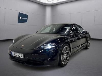 Svart Begagnad 2020 Porsche Taycan 4S Sedan | 599 000 kr (Lite dyr)