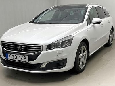 Begagnad Peugeot 508 SW GT 180 HK (132 kW) 2015 Vit Kombi