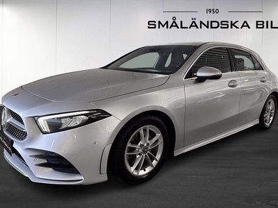Silver Begagnad 2018 Mercedes A180 AMG Halvkombi | 199 000 kr (Lite dyr)