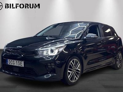 Begagnad Kia Rio GT-Line 120 HK (88 kW) 2021 Svart