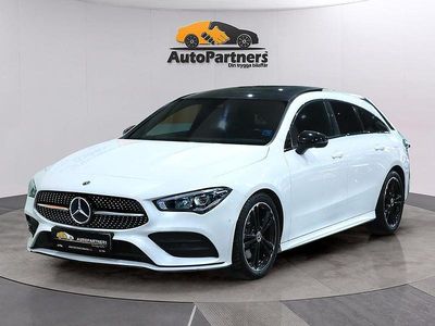 Begagnad Mercedes CLA200 Shooting Brake AMG 150 HK (110 kW) 2019 Vit Kombi