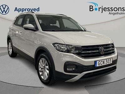 Grå Begagnad 2022 VW T-Cross SUV | 179 000 kr (Marknadspris)