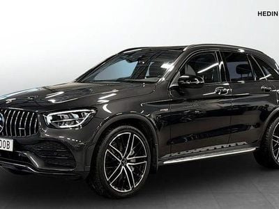 Begagnad Mercedes GLC43 AMG AMG 390 HK (286 kW) 2022 Svart