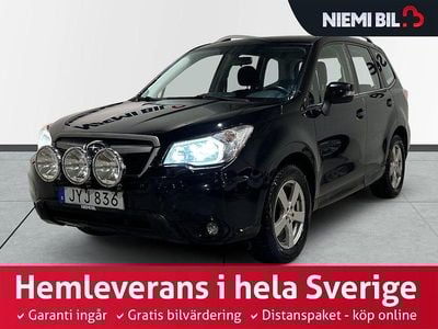 Svart Begagnad 2015 Subaru Forester SUV | 149 900 kr (Marknadspris)