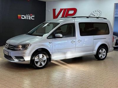 Silver Begagnad 2019 VW Caddy Maxi Life Life Minibuss | 218 800 kr (Marknadspris)