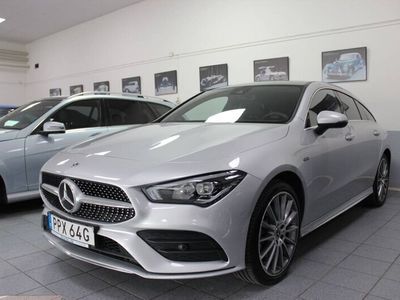 begagnad Mercedes CLA250e Shooting Brake AMG Sport Premium, Panorama, Drag